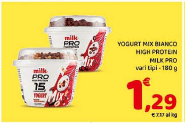 YOGURT MIX BIANCO HIGH PROTEIN MILK PRO