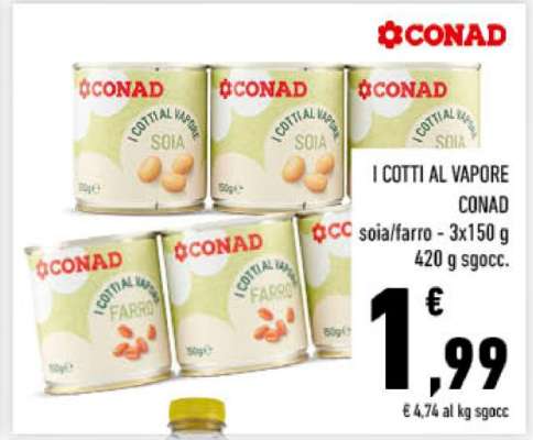 I COTTI AL VAPORE CONAD
