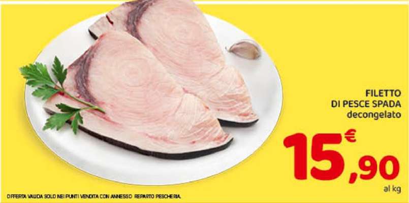 Filetto di Pesce Spada