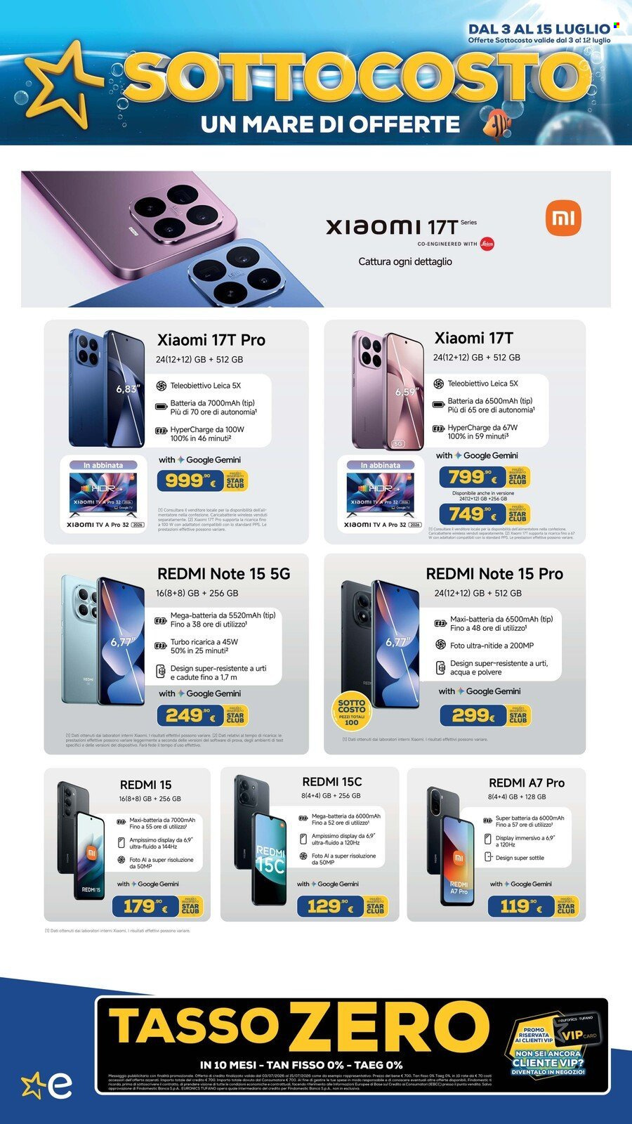Volantino Euronics - 3/7/2026 - 15/7/2026. Pagina 12