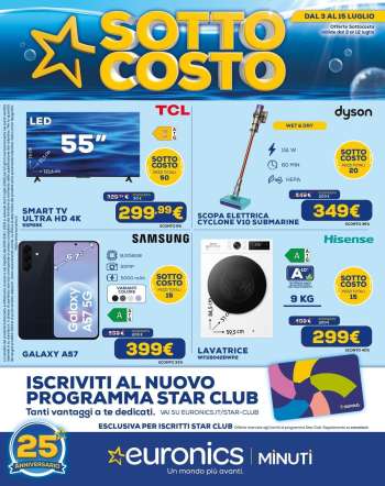 Volantino Euronics - 3/7/2026 - 16/7/2026.