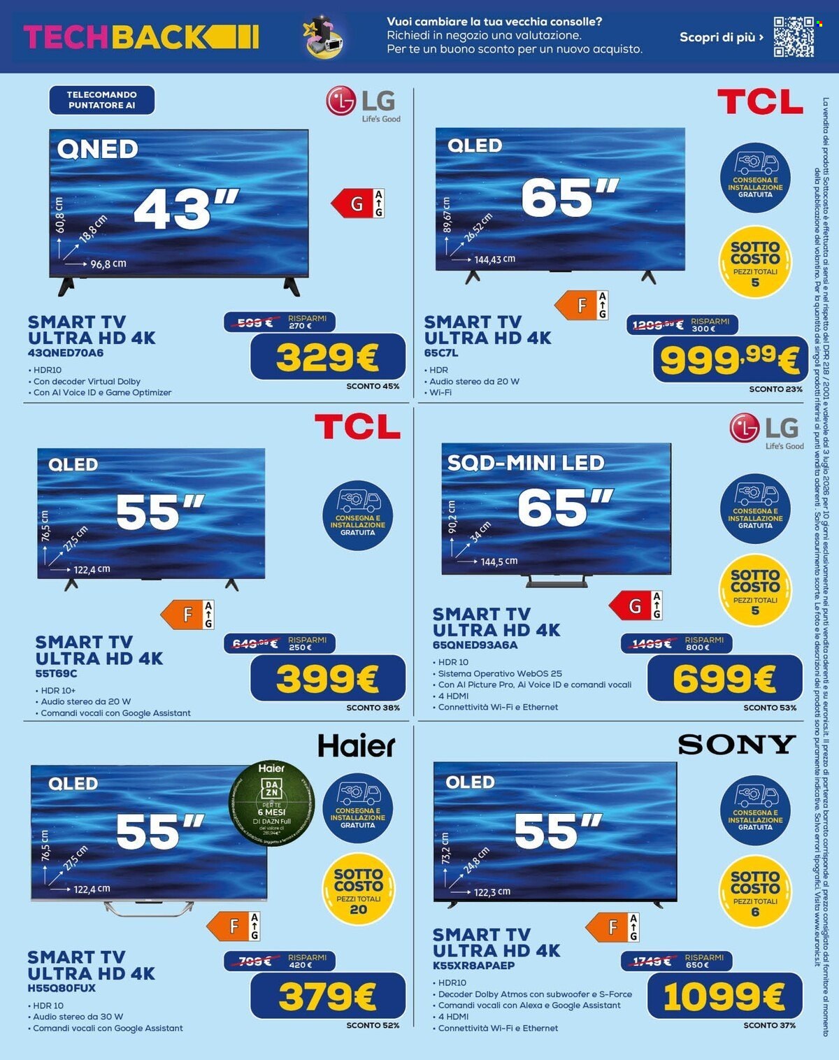 Volantino Euronics - 3/7/2026 - 16/7/2026. Pagina 3
