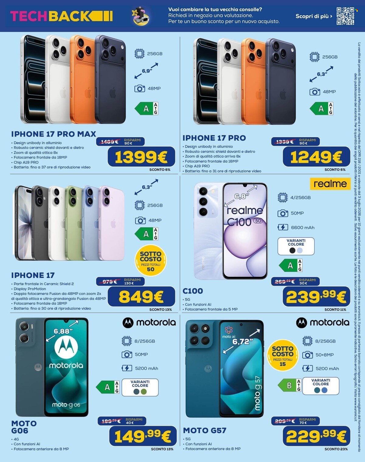 Volantino Euronics - 3/7/2026 - 16/7/2026. Pagina 5