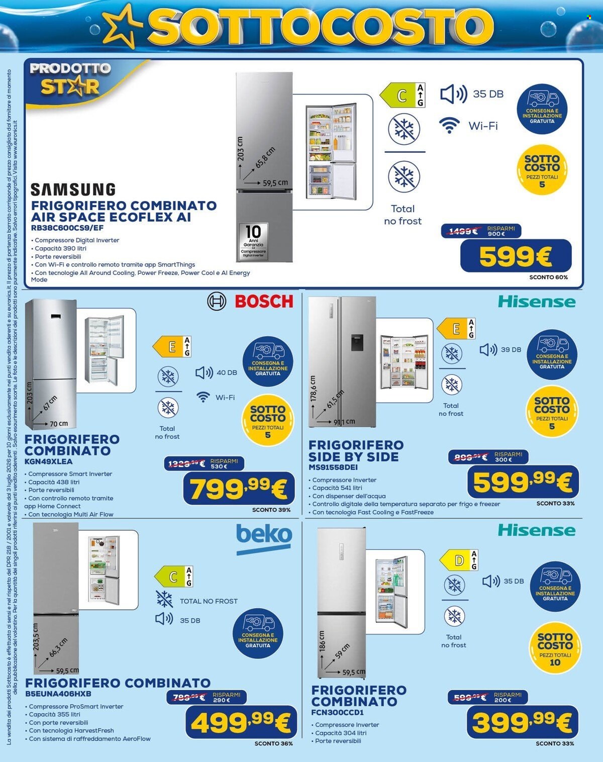 Volantino Euronics - 3/7/2026 - 16/7/2026. Pagina 16