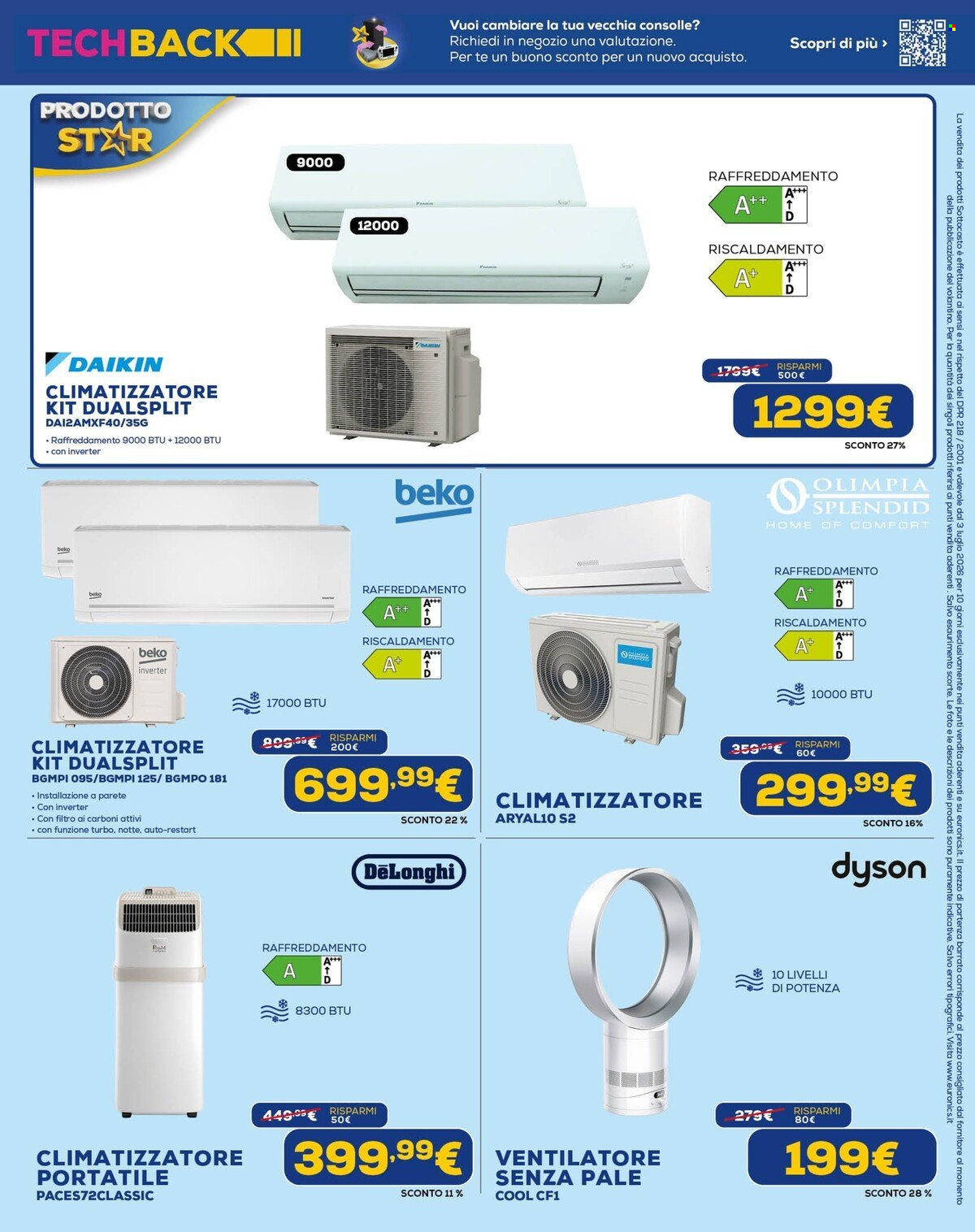 Volantino Euronics - 3/7/2026 - 16/7/2026. Pagina 19