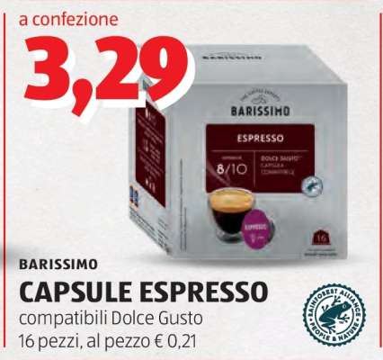 BARISSIMO CAPSULE ESPRESSO