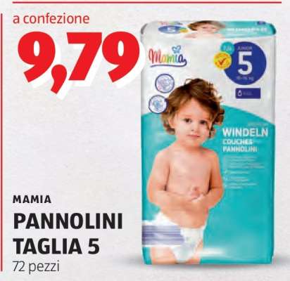 MAMIA PANNOLINI TAGLIA 5