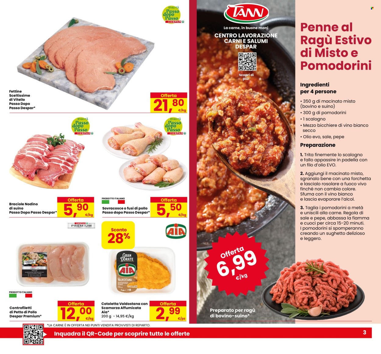 Volantino Eurospar - 9/7/2026 - 22/7/2026. Pagina 3