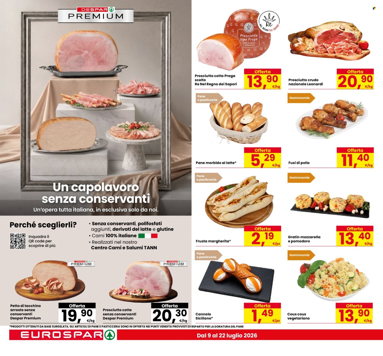 Volantino Eurospar - 9/7/2026 - 22/7/2026. Pagina 4