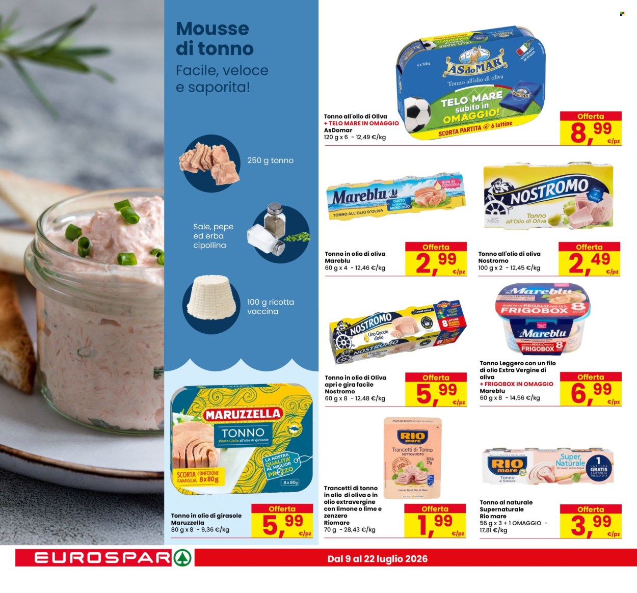Volantino Eurospar - 9/7/2026 - 22/7/2026. Pagina 8
