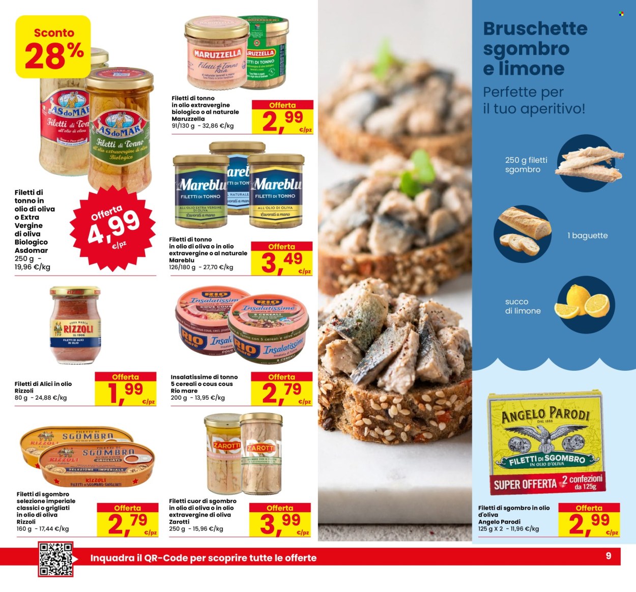 Volantino Eurospar - 9/7/2026 - 22/7/2026. Pagina 9