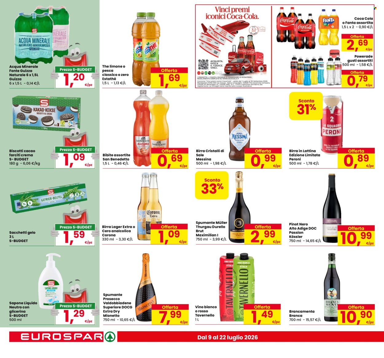 Volantino Eurospar - 9/7/2026 - 22/7/2026. Pagina 12