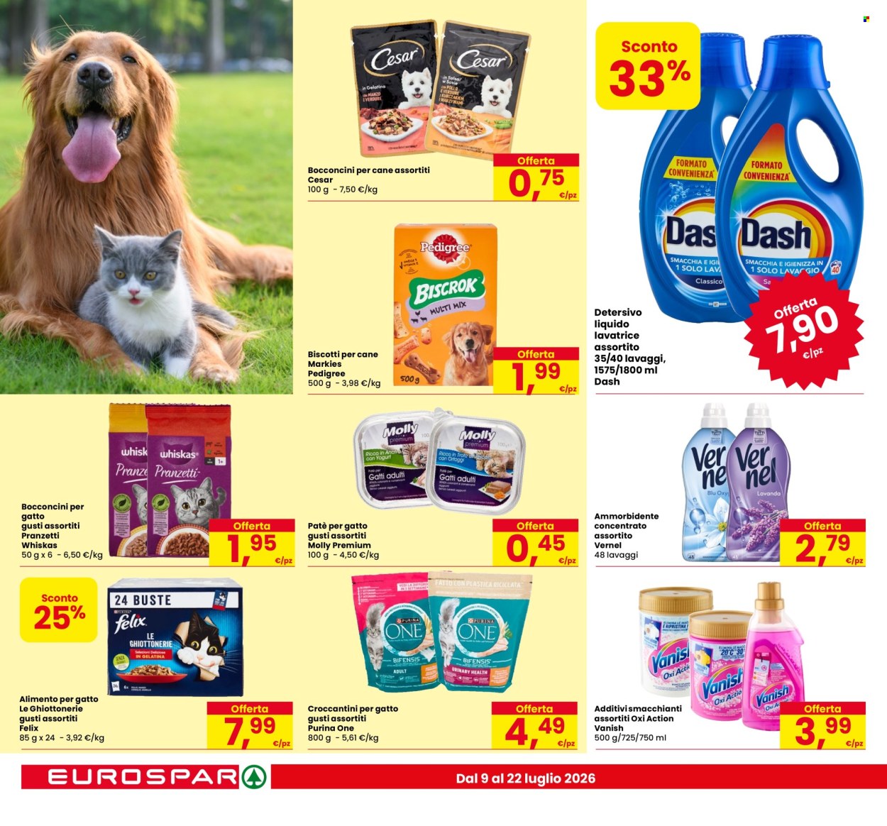 Volantino Eurospar - 9/7/2026 - 22/7/2026. Pagina 18