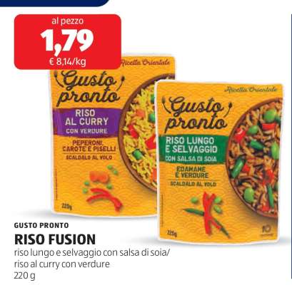 GUSTO PRONTO RISO FUSION