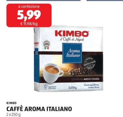 KIMBO CAFFÈ AROMA ITALIANO