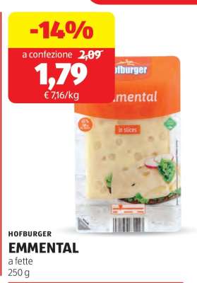 HOFBURGER EMMENTAL