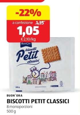 BUON'ORA BISCOTTI PETIT CLASSICI