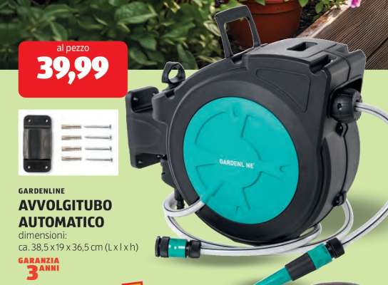 GARDENLINE AVVOLGITUBO AUTOMATICO