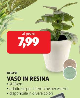 VASO IN RESINA