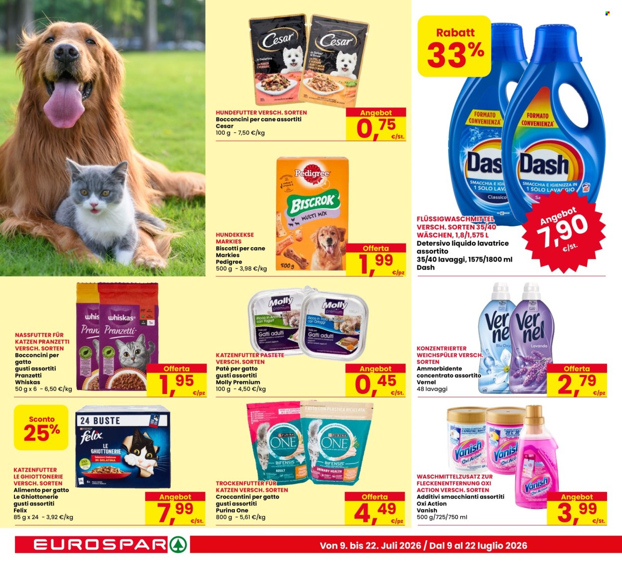 Volantino Eurospar - 9/7/2026 - 22/7/2026. Pagina 18
