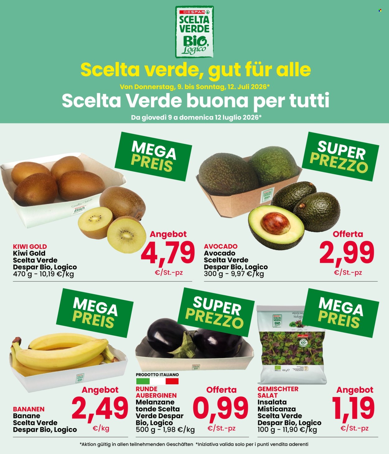 Volantino Eurospar - 9/7/2026 - 12/7/2026. Pagina 3