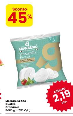 Mozzarella Alta Qualità