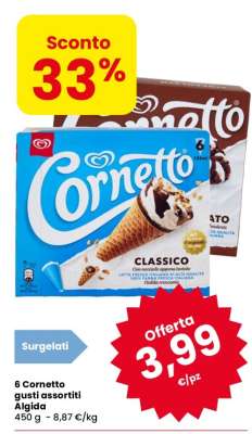 6 Cornetto
