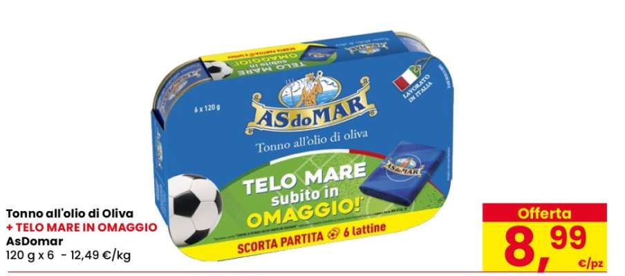 TONNO ALL’OLIO DI OLIVA