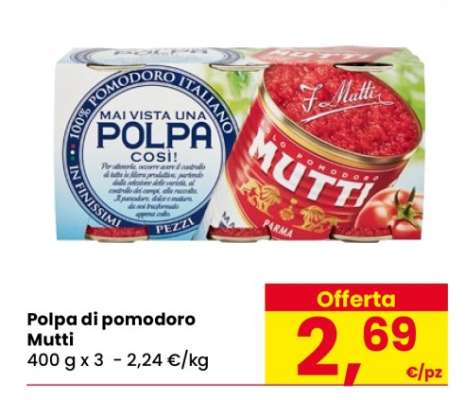 POLPA DI POMODORO MUTTI