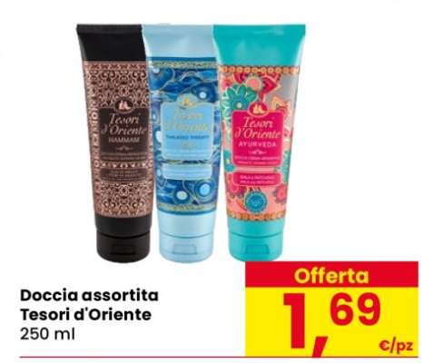 Doccia assortita Tesori d'Oriente
