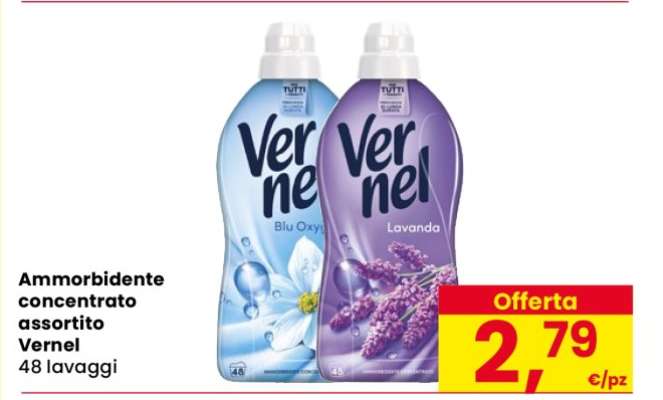 Ammorbidente concentrato assortito Vernel