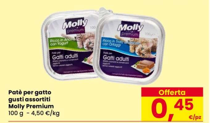 Patè per gatto gusti assortiti