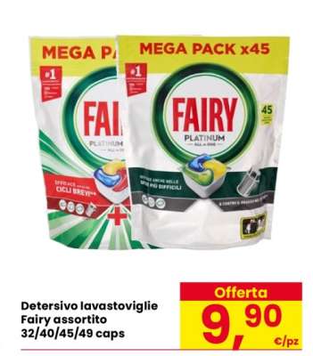 Detersivo lavastoviglie Fairy assortito