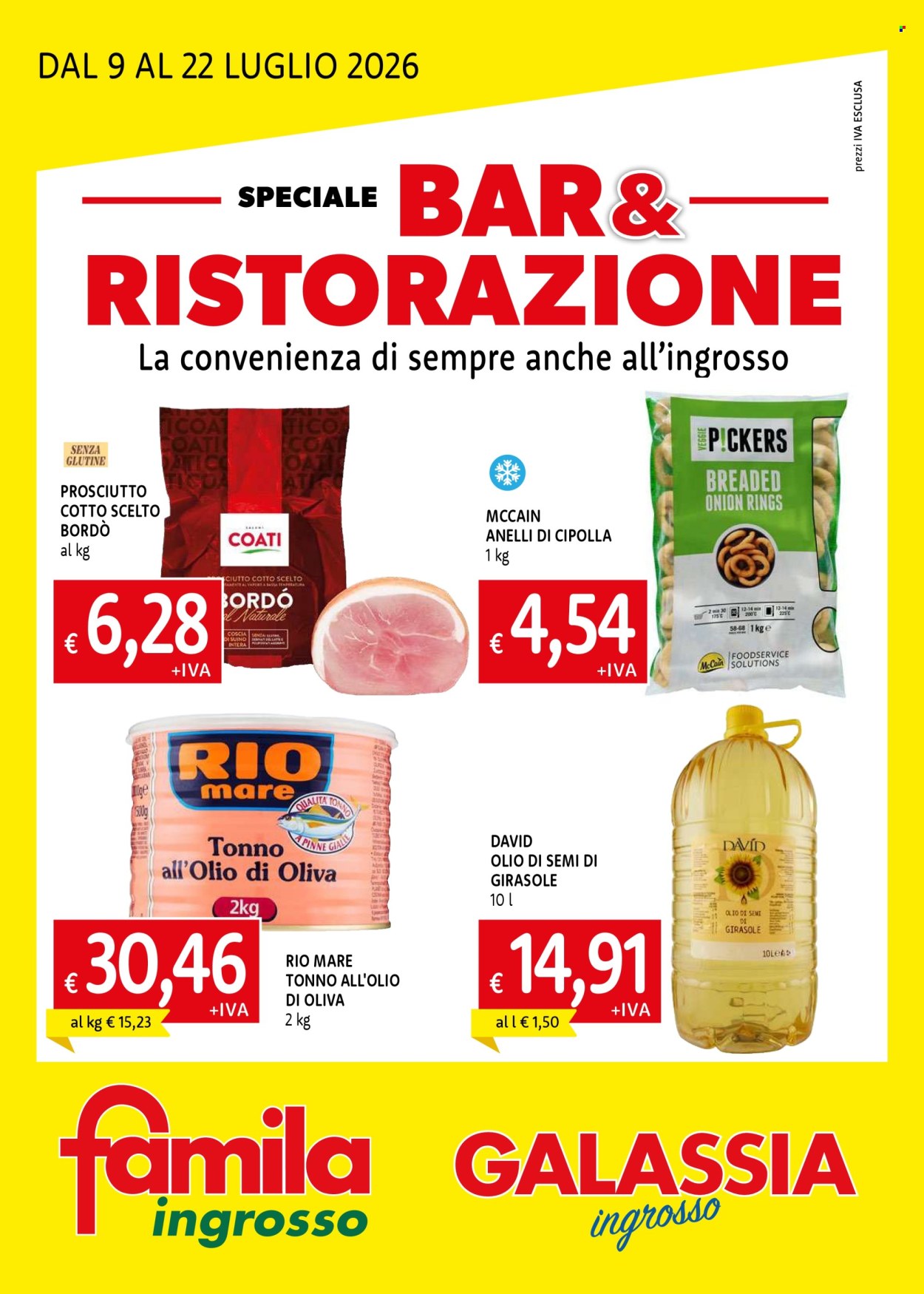Volantino Famila - 9/7/2026 - 22/7/2026. Pagina 1