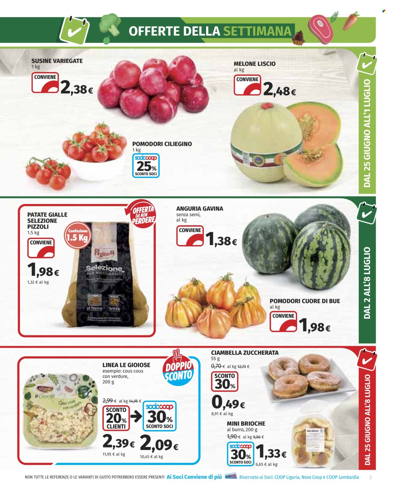 Volantino Coop - 25/6/2026 - 8/7/2026. Pagina 3