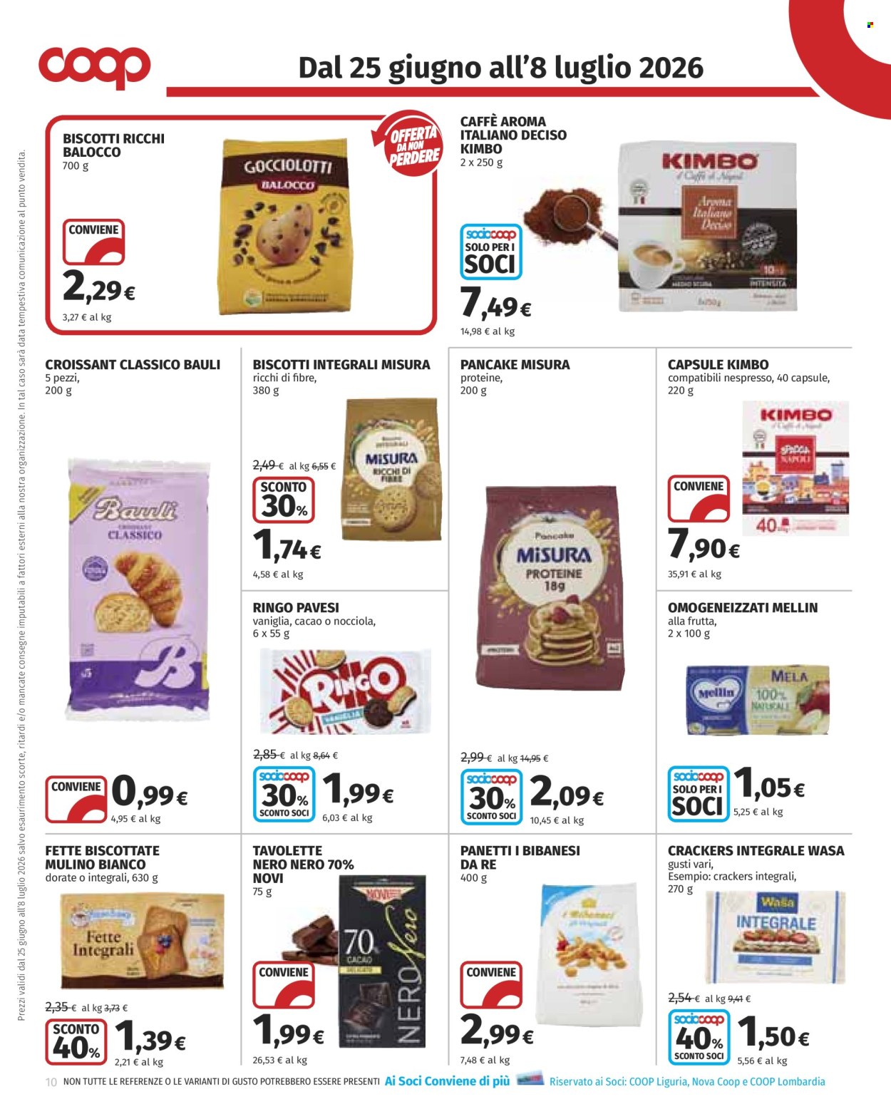 Volantino Coop - 25/6/2026 - 8/7/2026. Pagina 10