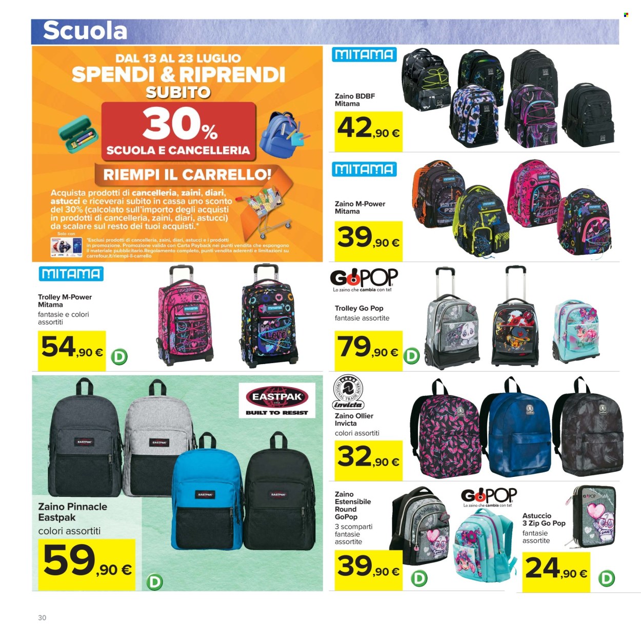 Volantino Carrefour - 13/7/2026 - 23/7/2026. Pagina 30