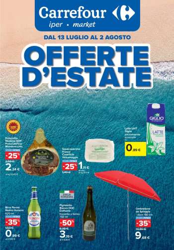 Volantino Carrefour - 13/7/2026 - 2/8/2026.