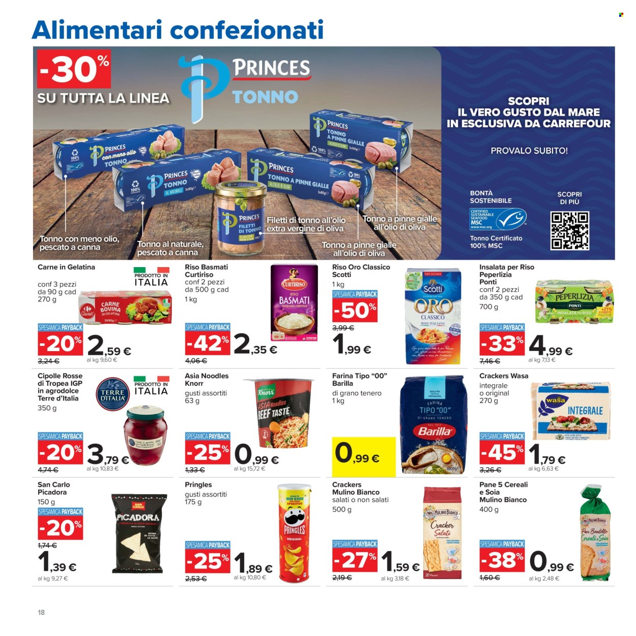 Volantino Carrefour - 13/7/2026 - 23/7/2026. Pagina 18