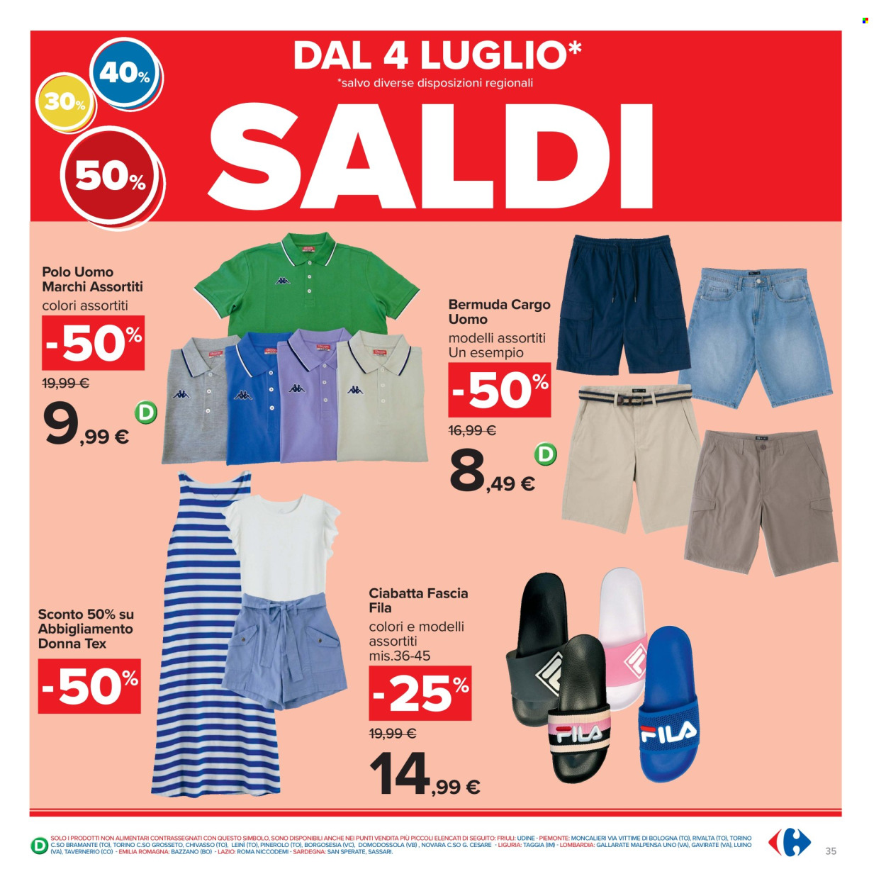 Volantino Carrefour - 13/7/2026 - 23/7/2026. Pagina 35