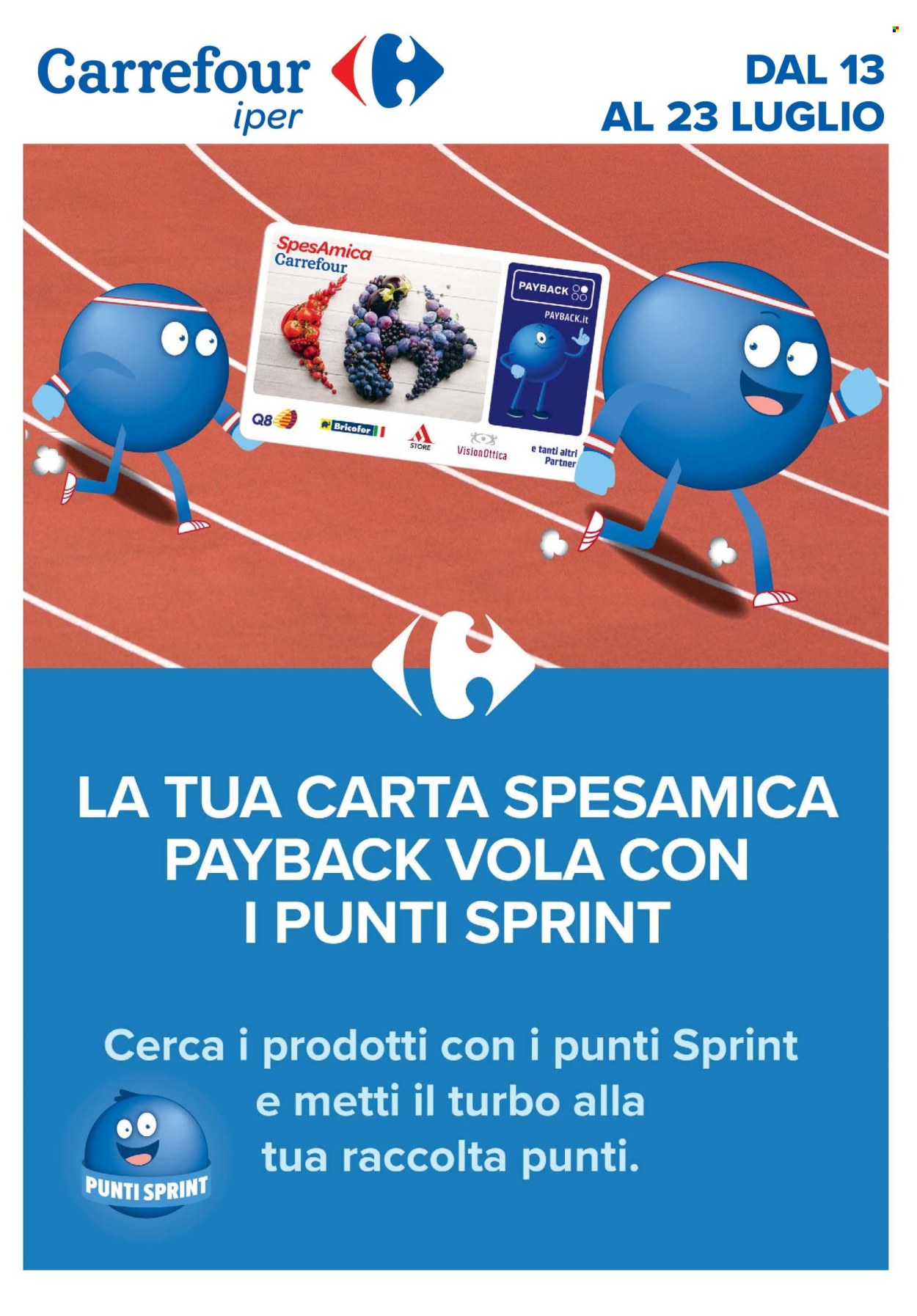 Volantino Carrefour - 13/7/2026 - 23/7/2026. Pagina 1