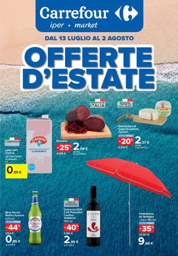 Volantino Carrefour - 13/7/2026 - 2/8/2026.