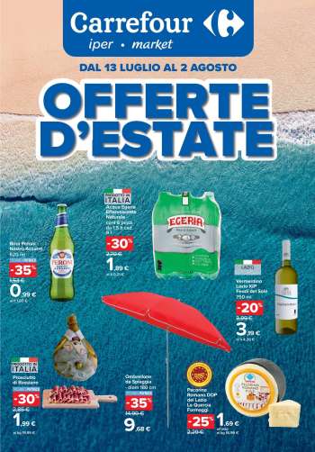 Volantino Carrefour - 13/7/2026 - 2/8/2026.