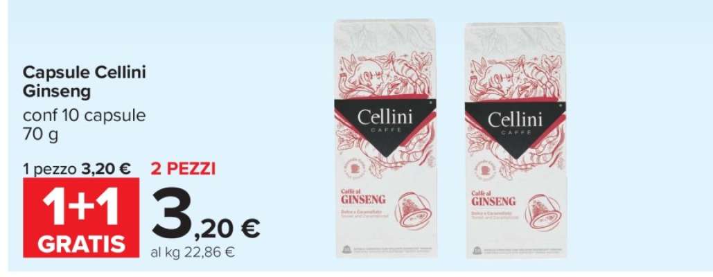 Capsule Cellini Ginseng
