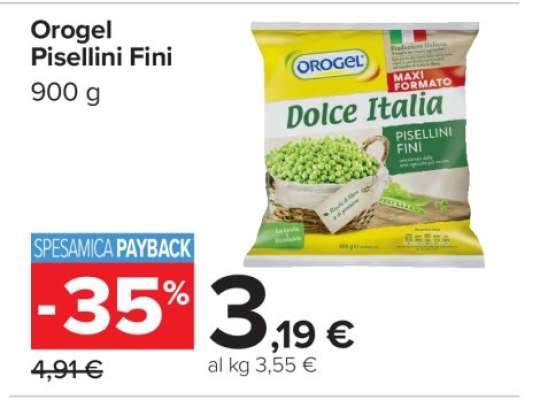 Orogel Pisellini Fini