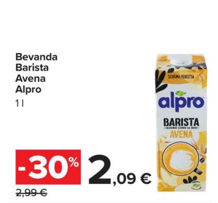 Bevanda Barista Avena Alpro