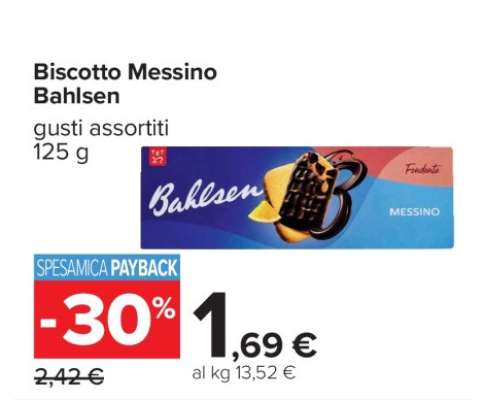 Biscotto Messino Bahlsen