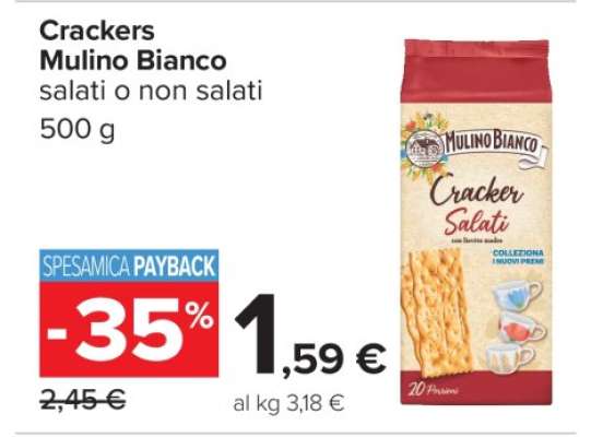 Crackers MULINO BIANCO