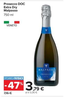 Prosecco DOC Extra Dry Malpasso