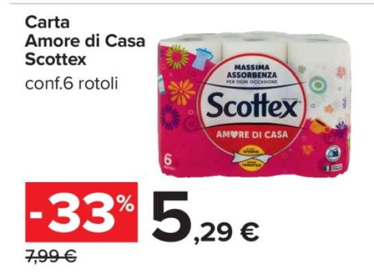 CARTA AMORE DI CASA SCOTTEX